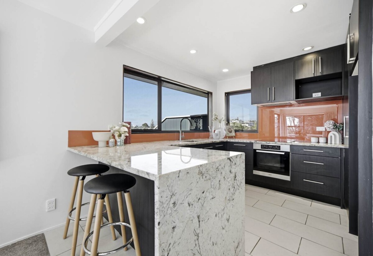 Recently refreshed 3 beds house with garage, 0.8 km to Long Bay College, 1/169 Stredwick Drive, Torbay, Auckland