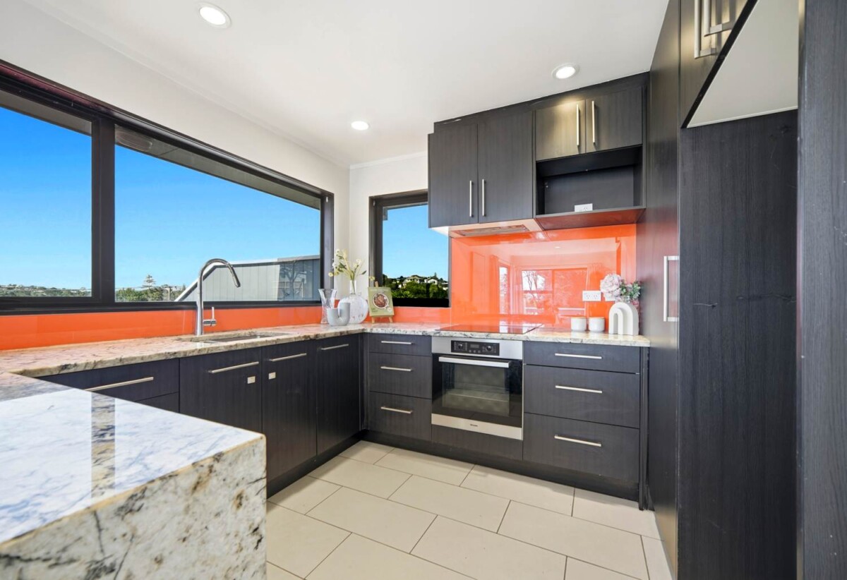 Recently refreshed 3 beds house with garage, 0.8 km to Long Bay College, 1/169 Stredwick Drive, Torbay, Auckland