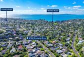 Recently refreshed 3 beds house with garage, 0.8 km to Long Bay College, 1/169 Stredwick Drive, Torbay, Auckland