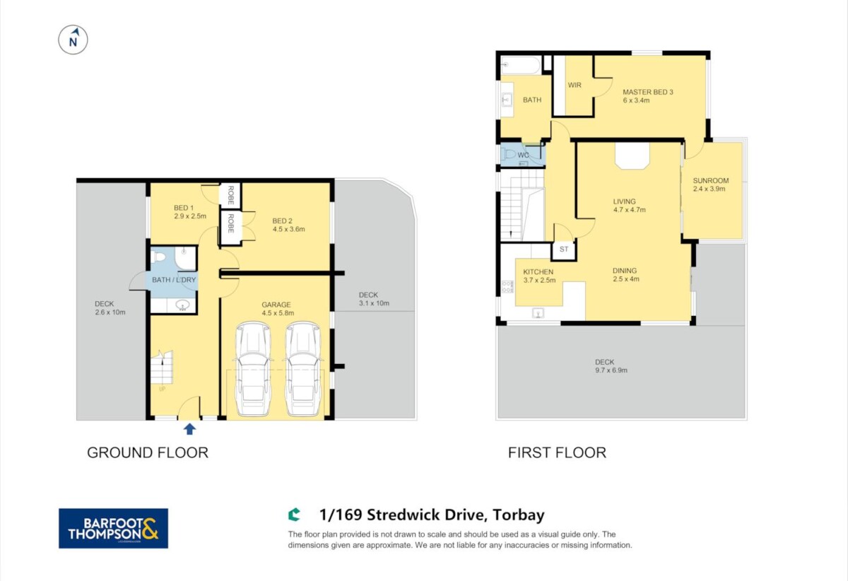 Recently refreshed 3 beds house with garage, 0.8 km to Long Bay College, 1/169 Stredwick Drive, Torbay, Auckland