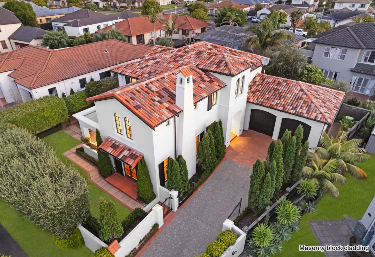 Ex-show home by Eden Homes, constructed with quality masonry concrete block, Executive 4 beds 3 baths house on 558m2 section, 0.9 km to Botany Downs Secondary College, 3 Fairfield Lane, East Tamaki, Auckland