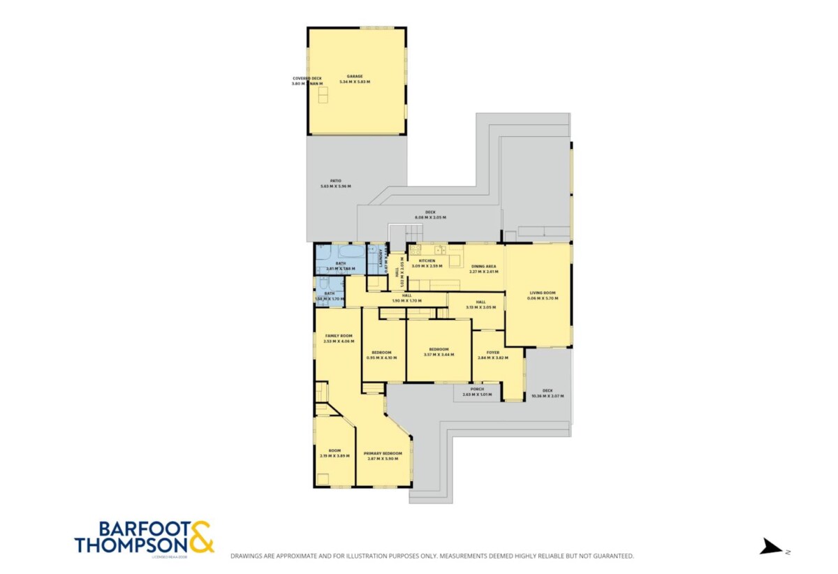 3 beds + flexi room 2 baths house with standalone double garage on 607m2 section, 0.3 km to Elm Park School, 1.5 km to Farm Cove Intermediate, 1.6 km to Pakuranga College, 33 Marvon Downs Avenue, Pakuranga Heights, Auckland