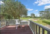 Brick and tile 5 beds + office 3 baths house with double garage, next to and with a wonderful outlook and access to the Remuera Golf Club, close to shopping centre, 2.6 km to Selwyn College and St Thomas School (Auckland), 3.5 km to Baradene College, 28B Charles Fox Place, St Johns, Auckland
