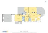Once over 30 years, Double Grammar school zone, DECEASED ESTATE, next to historic Ewelme Cottage, 3 beds + study room 2 baths house with double garage and large deck on 870m2 section, 0.9 km to Parnell School, 1.5 km to Auckland Grammar, 1.7 km to Epsom Girls’ Grammar School, 12 Ayr Street, Parnell, Auckland
