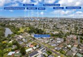 Standalone 3 beds + study room 2.5 baths home with garage on 112m2 section, Close to schools, shopping centers, local parks, motorway access, 0.7 km to Don Buck School, 2 km to Massey High School, 2/42 Woodside Road, Massey, Auckland