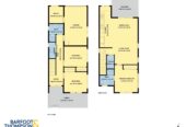 Standalone 3 beds + study room 2.5 baths home with garage on 112m2 section, Close to schools, shopping centers, local parks, motorway access, 0.7 km to Don Buck School, 2 km to Massey High School, 2/42 Woodside Road, Massey, Auckland