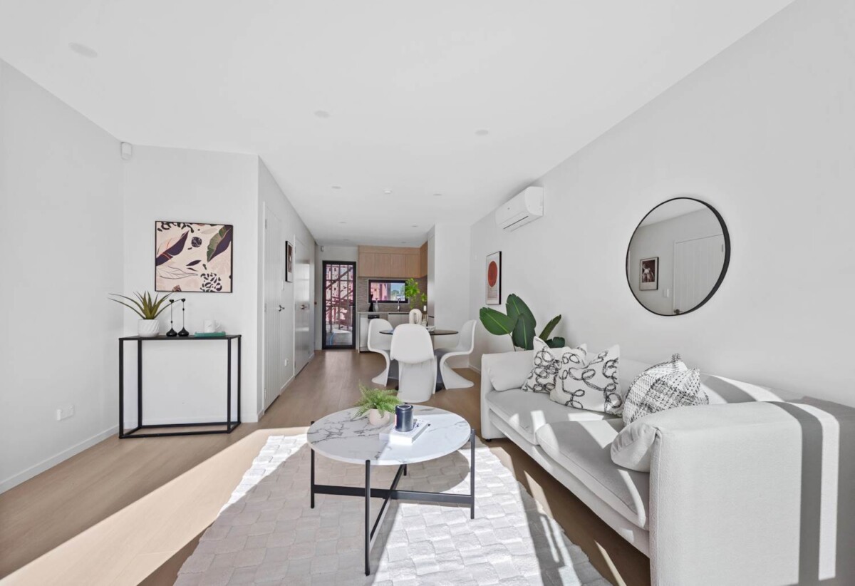 Brandnew 2 beds 1.5 baths home with car park, 0.6 km to Southern Cross Campus , 0.7 km to Robertson Road School, Lot 3/17-23 Von Sturmer Street, Mangere East, Auckland