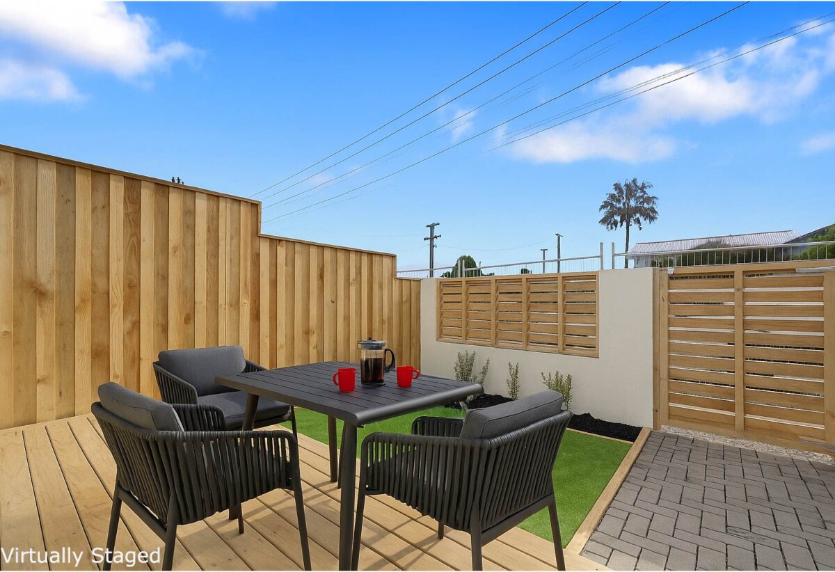 Brandnew 2 beds 1.5 baths home with car park, 0.6 km to Southern Cross Campus , 0.7 km to Robertson Road School, Lot 3/17-23 Von Sturmer Street, Mangere East, Auckland