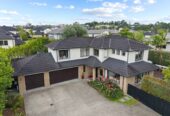 5 beds 3 baths house with triple garage on 809m2 flat section, backing directly onto a peaceful reserve, close to schools, reserves, Albany Mall, motorway access, 0.5 km to Albany Junior High School, 1.1 km to Upper Harbour Primary School, 2.5 km to Albany Senior High School, 44 Laurel Oak Drive, Albany, Auckland