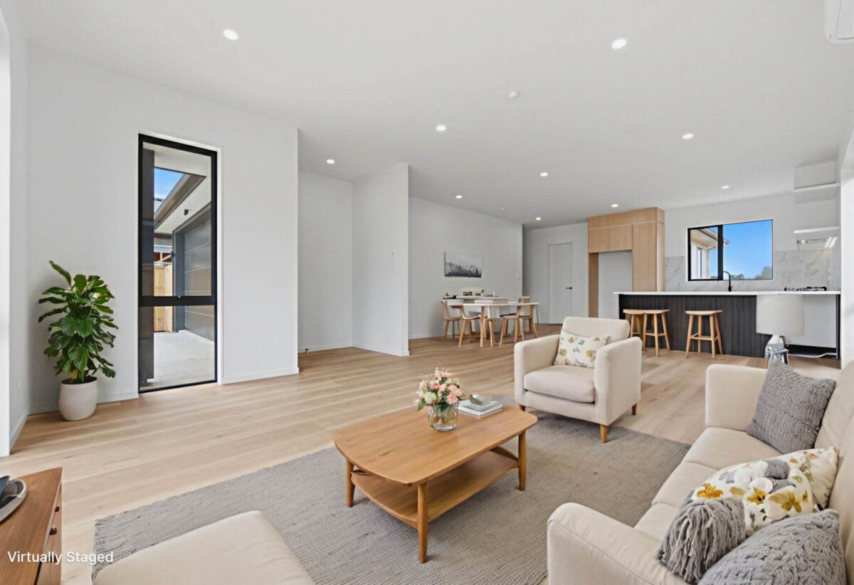 Brandnew 4 beds 2.5 baths house with double garage, deck and backyard on 500m2 section, 1.1 km to Clevedon School, 8 Kakano Street, Clevedon, Auckland