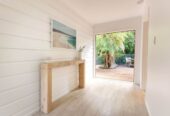 3 beds + sleepout (or 4th bed) 1 bath house with double garage on 1063m2 section, 0.7 km to Long Bay College and Long Bay School, 2.3 km to Northcross Intermediate, 9 Awaruku Road, Torbay, Auckland