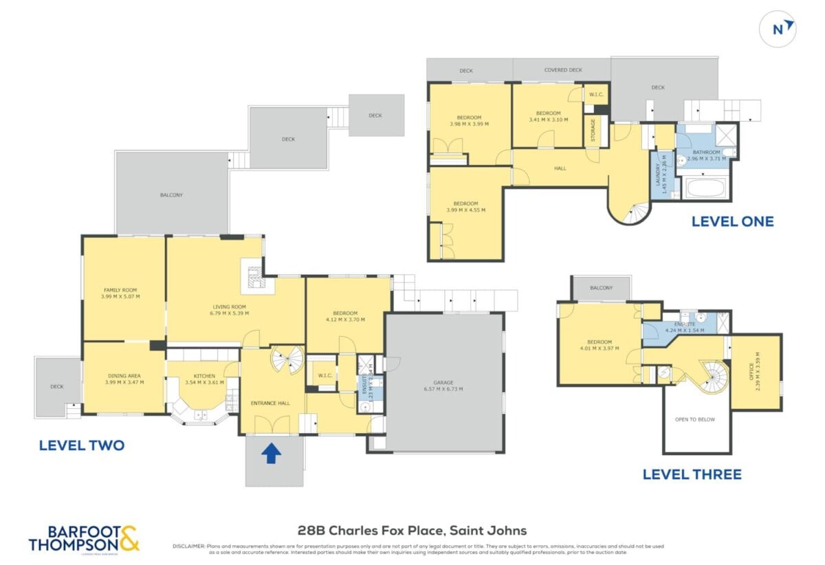 Brick and tile 5 beds + office 3 baths house with double garage, next to and with a wonderful outlook and access to the Remuera Golf Club, close to shopping centre, 2.6 km to Selwyn College and St Thomas School (Auckland), 3.5 km to Baradene College, 28B Charles Fox Place, St Johns, Auckland