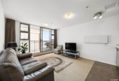 Auckland Girls’ Grammar School zone, sea views, Pet-friendly ,50m2 freehold 2 beds 1 bath apartment with car park, move-in ready, Full furniture package is included, 1404/1 Parliament Street, City Centre, Auckland