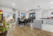 In Established Karaka Lakes community, 4 beds 2.5 baths house with double garage on 576m2 section, close to schools, shops, motorway access, 0.7 km to Hingaia Peninsula School, 1.1 km to Rosehill Intermediate, 1.2 km to Rosehill College, 41 Pickaberry Avenue, Karaka, Auckland