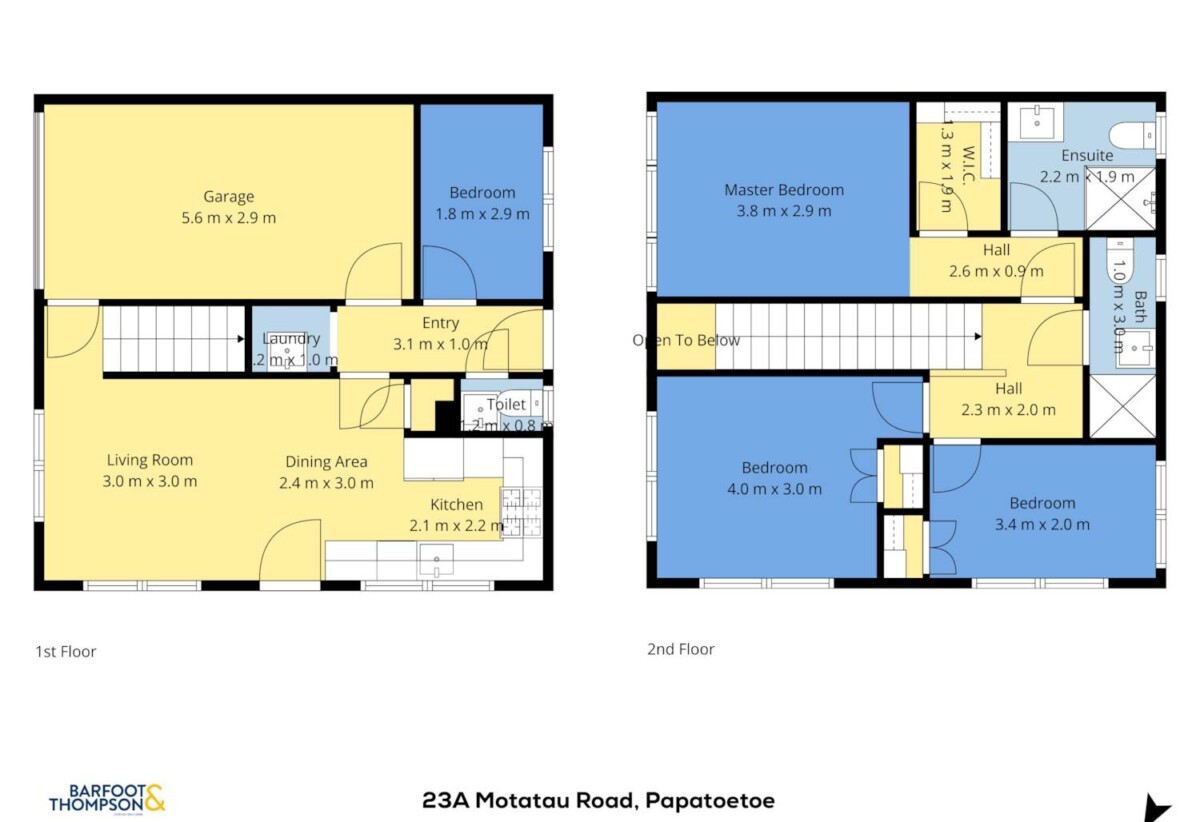 Move-in ready, Freehold 4 beds 2.5 baths home with garage, 0.9 km to Papatoetoe Central School and Papatoetoe Intermediate, 1.3 km to Papatoetoe High School, 23A Motatau Road, Papatoetoe, Auckland