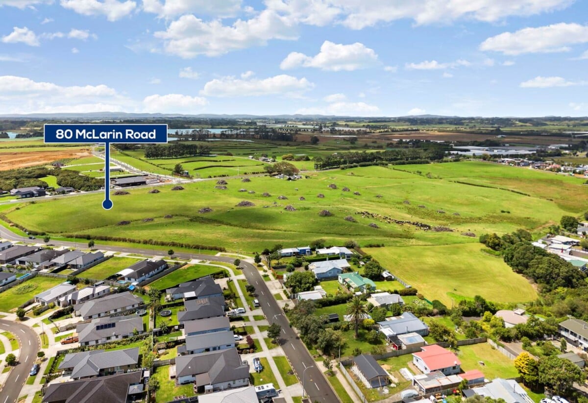 7.9870ha section, This massive 7.9870 Ha (more or less) corner block has been officially rezoned to Mixed Housing Suburban, Ready to develope, 80 McLarin Road, Glenbrook, Auckland