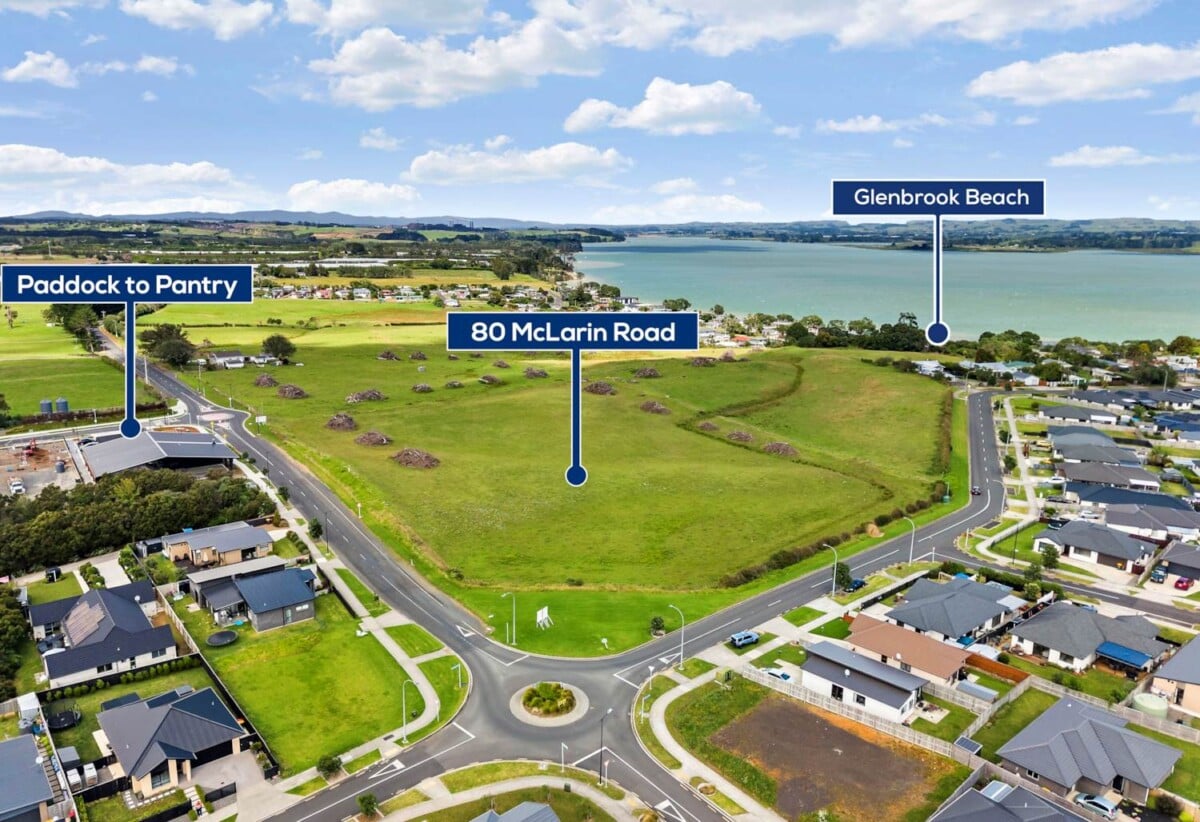 7.9870ha section, This massive 7.9870 Ha (more or less) corner block has been officially rezoned to Mixed Housing Suburban, Ready to develope, 80 McLarin Road, Glenbrook, Auckland