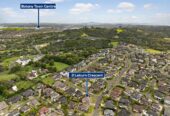4 beds 2 baths house with double garage on 492m2 section, 0.5 km to Mission Heights Primary School, 0.7 km to Mission Heights Junior College, 1.5 km to Ormiston Senior College, 2 Leburn Crescent, Flat Bush, Auckland