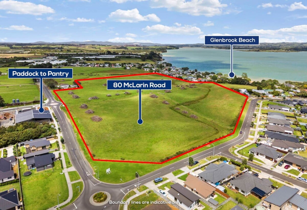 7.9870ha section, This massive 7.9870 Ha (more or less) corner block has been officially rezoned to Mixed Housing Suburban, Ready to develope, 80 McLarin Road, Glenbrook, Auckland