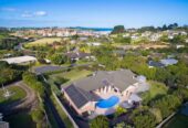 Brick and tile 4 beds 2.5 baths house with double garage and private swimming pool on 2129m2 section, 1.1 km to Gulf Harbour School, 15 Astrolabe Place, Gulf Harbour, Auckland