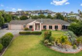 Brick and tile 4 beds 2.5 baths house with double garage and private swimming pool on 2129m2 section, 1.1 km to Gulf Harbour School, 15 Astrolabe Place, Gulf Harbour, Auckland
