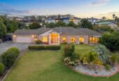 Brick and tile 4 beds 2.5 baths house with double garage and private swimming pool on 2129m2 section, 1.1 km to Gulf Harbour School, 15 Astrolabe Place, Gulf Harbour, Auckland