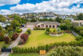 Brick and tile 4 beds 2.5 baths house with double garage and private swimming pool on 2129m2 section, 1.1 km to Gulf Harbour School, 15 Astrolabe Place, Gulf Harbour, Auckland