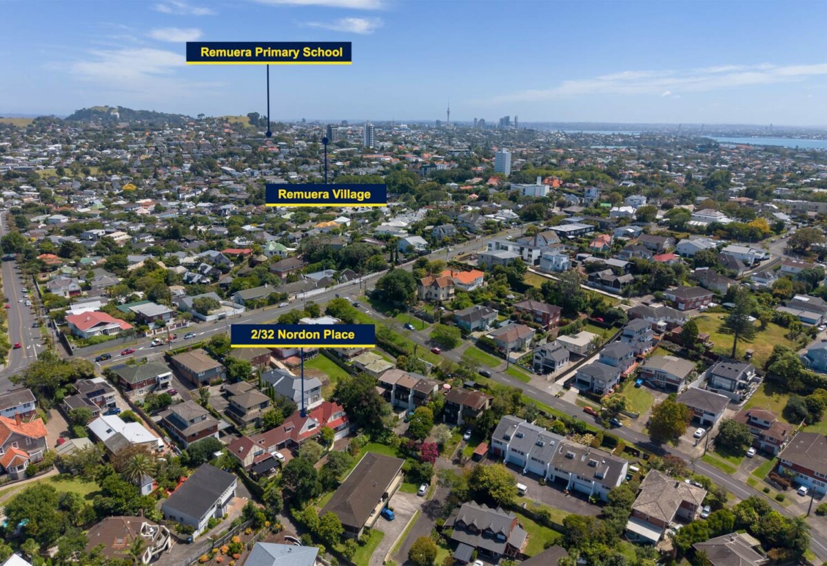 Renovated Brick and tile 4 beds 1.5 baths home with garage and views, close to schools, shopping centre, golf club, motorway access, 0.9 km to Remuera Intermediate, 1.6 km to Remuera School, 2/32 Nordon Place, Remuera, Auckland