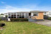 Brick and tile 3 beds 1 bath house with garage on 675m2 section, walks to schools and shopping centre, 0.8 km to Howick College, 0.9 km to Cockle Bay School, 1 km to Somerville Intermediate School, 1.3 km to Howick Intermediate, 19 Whitford Road, Northpark, Auckland