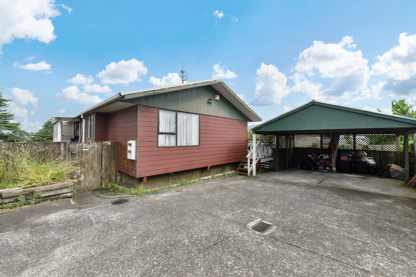 Once in 30 years, motivated vendor relocating, currently rented 3 beds house with long deck and carport, zoned for Mt Roskill Grammar School and Mt Roskill Intermediate, close to the reserve and Puketapapa / Mount Roskill, shops, motorway access, 32A Roseman Avenue, Mount Roskill, Auckland