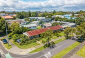 Once in 40 years, Current CV: $1,850,000, zoned for T/H’s and or Apartments, 4 x brick 2-bedroom units on 766m2 , each unit rented $390 per week, 25 Point England Road, Point England, Auckland