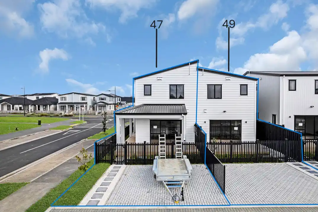 Master Build Guarantee, 138m2 brandnew freehold 4 veds 3 baths home with 2 car parks, close to schools, shops, motorway access, 0.1 km to Ngakoroa School, 47 Auranga Drive, Karaka, Auckland