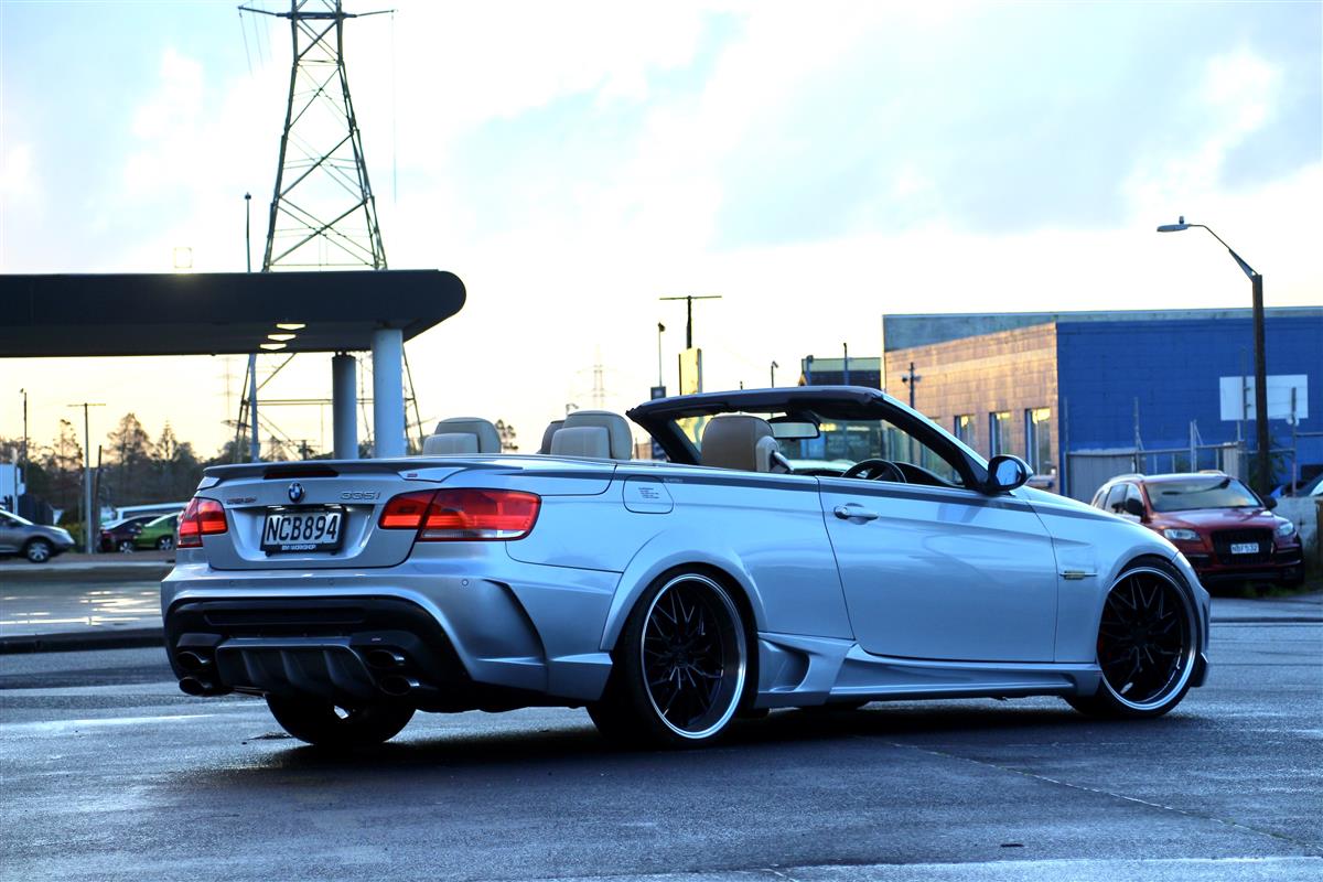 2007 BMW 335i ENERGY Motorsport Twin-Turbo Convertible Automatic, 4 seats, Silver, Petrol, 2,970 cc, 110,000 km