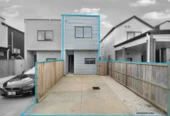 Freehold 2 beds 1.5 bath home with car park on 100m2 section, 0.1 km to Kauri Flats School, 1.3 km to Cosgrove School, 2 km to Papakura High School, 11 Kaha Road, Takanini, Auckland