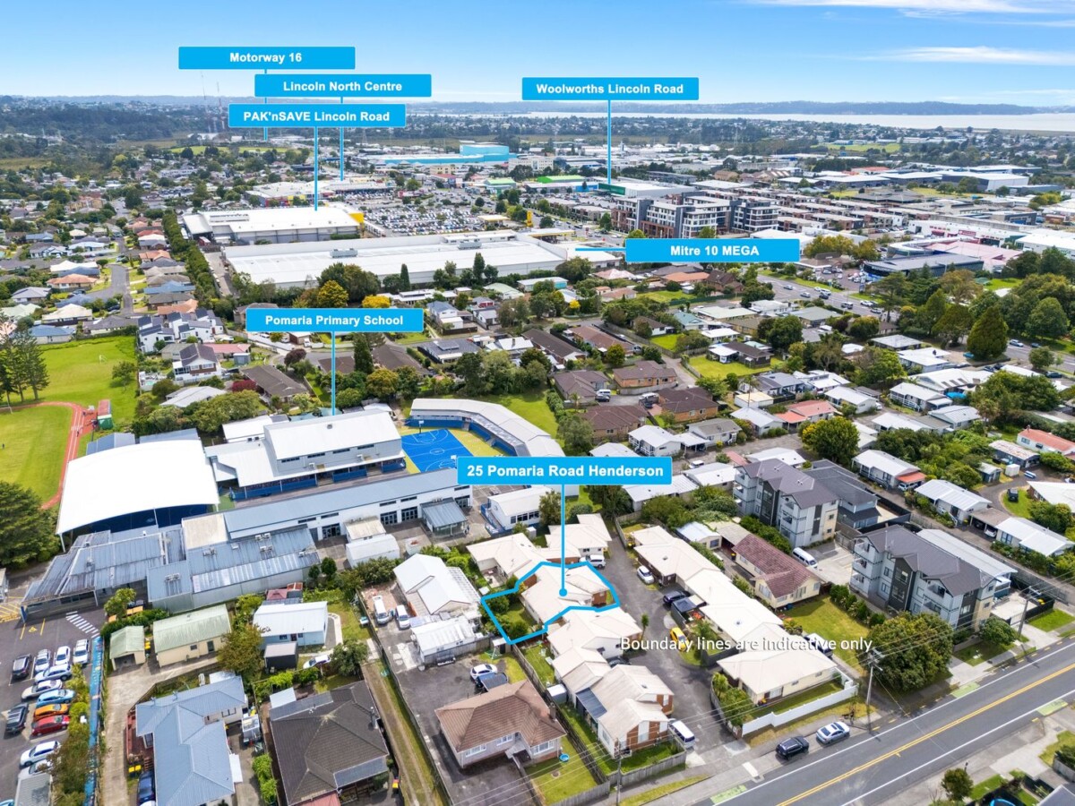 Once in 24 years, 3 beds 1 bath home with garage, move-in ready, close to transport links, local amenities, 25 Pomaria Road, Henderson, Auckland