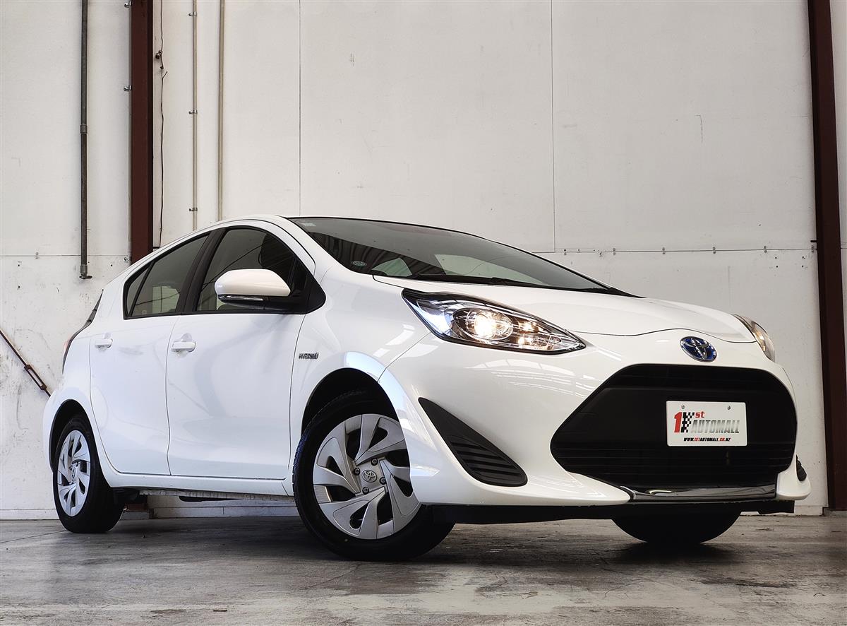 2020 Toyota Aqua L/HYBRID/ECO HATCHBACK/GRADE 4 Hatchback Automatic, 5 seats, New Import, 1,500 cc, 100,024 km