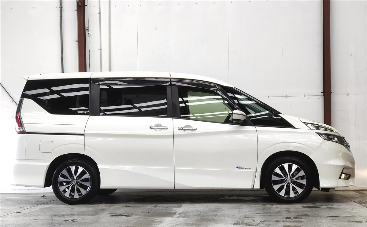 2017 Nissan Serena S-HYBRID/HIGHWAY STAR/POWER DOORS/8 SEATER/360 CAMERA Station Wagon Automatic, New Import, 2,000 cc, 97,784 km
