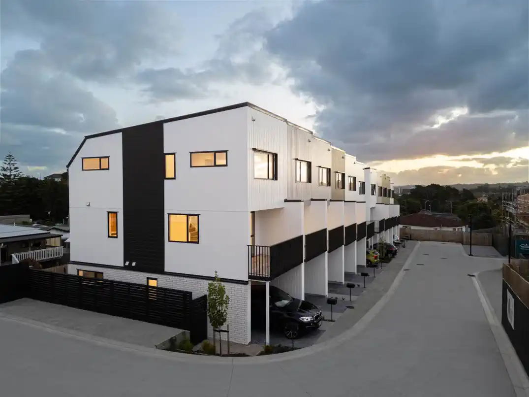 Brandnew 3 beds 2 baths home with carport, 0.7 km to Northcross Intermediate, 1.1 km to Oteha Valley School, 2.3 km to Long Bay College, 36 Kanapa Road, Northcross, Auckland