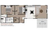 Auckland Grammar school zone, 96m2 top floor 2 beds + 1 flexi room 2 baths 1 car park apartment, Located within the award-winning 2019 Botanica Apartments, 305/30 Enfield Street, Mount Eden, Auckland