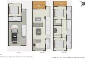 For rent, 4 beds + study room 3 baths townhouse, Available from Thu 19th Feb, Point England, Auckland