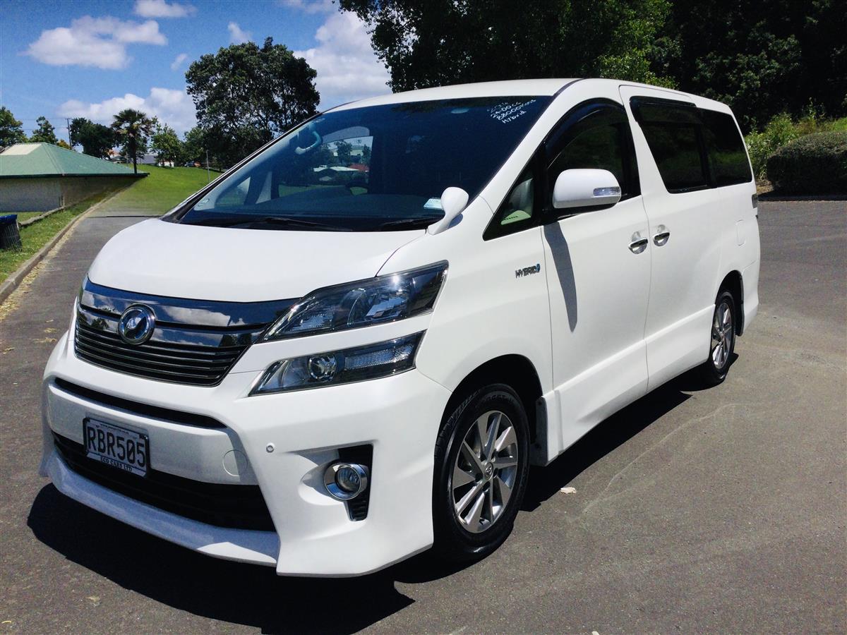 2014 Toyota Vellfire HYBRID BLACK INTERIOR Station Wagon Automatic, 7 seats, 2,362 cc, 89,000 km