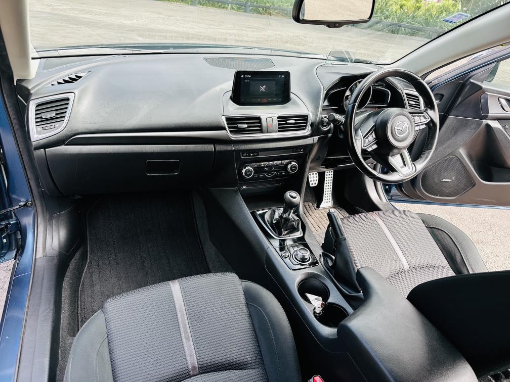 2018 Mazda Axela 15S SPORTS !! TOP SPEC !! FULLY LOADED !! Hatchback Manual, Blue, 5 seats, Petrol, New Import, 1,500 cc, 88,428 km