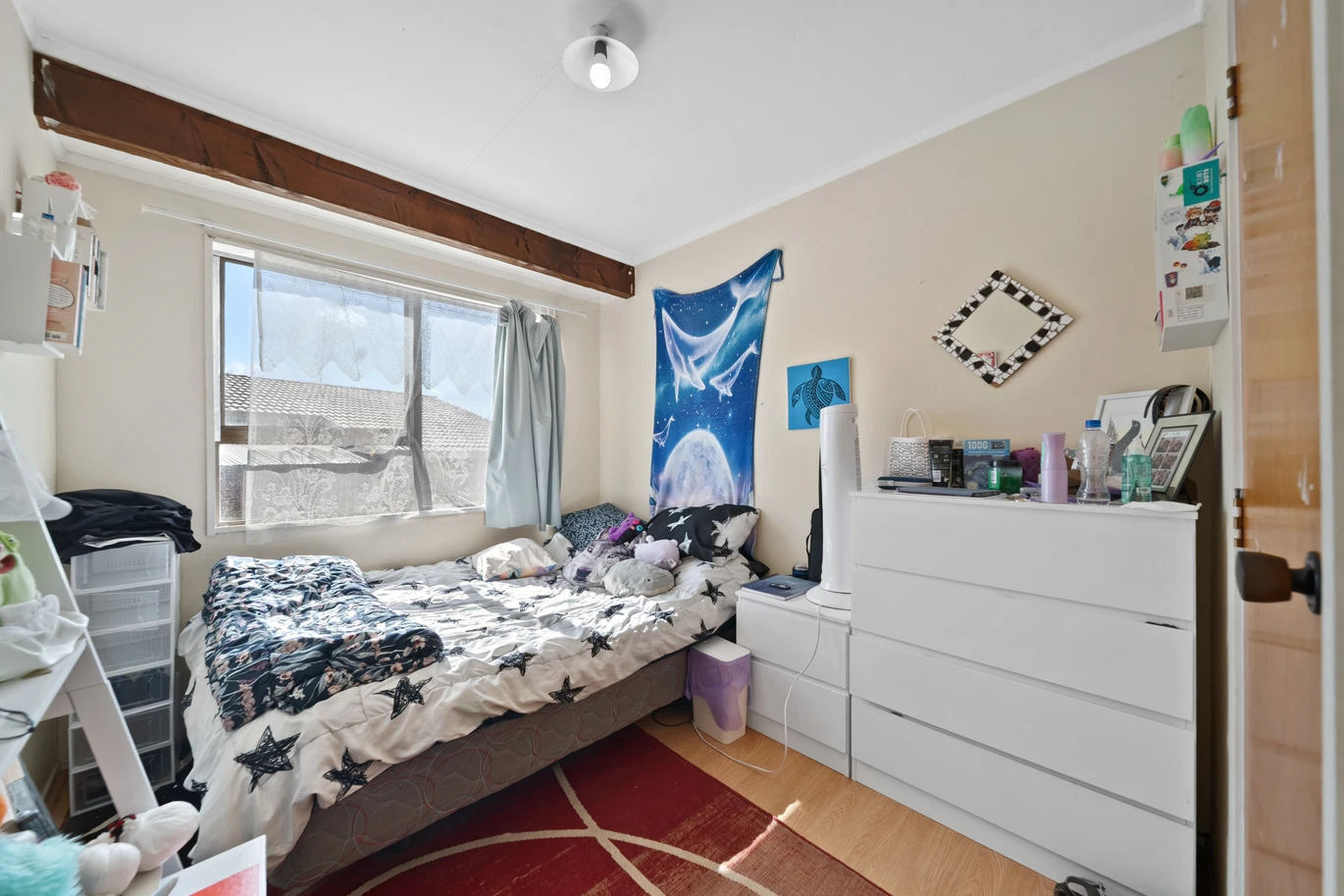 Once in 38 years, 4 beds 1 bath house on 600m2 section, with easy motorway access, plus local schools, shops, and everyday amenities nearby, 48 Darnell Crescent, Clover Park, Auckland