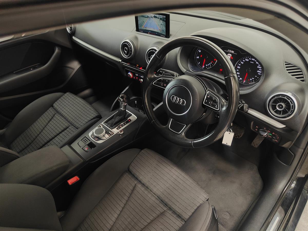 2015 Audi A3 SPORTBACK 1.4 TFSI/NZ NEW/18INCH WHEELS Hatchback Automatic, 5 seats, Black, Petrol, 1,400 cc, 91,368 km