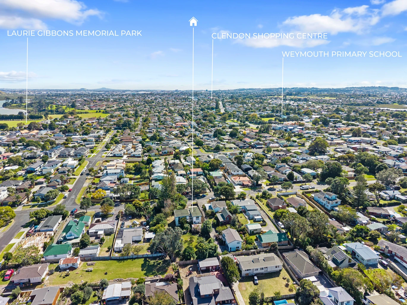 Health circumstances mean this must be SOLD, 280m2 3 beds + a large rumpus room house on 1638m2 section, equipped with 3-phase power, ideal for machinery, workshops, business, Handy to shops, schools and everyday amenities, the harbour, boat ramp and local park, 16 McInnes Road, Weymouth, Auckland