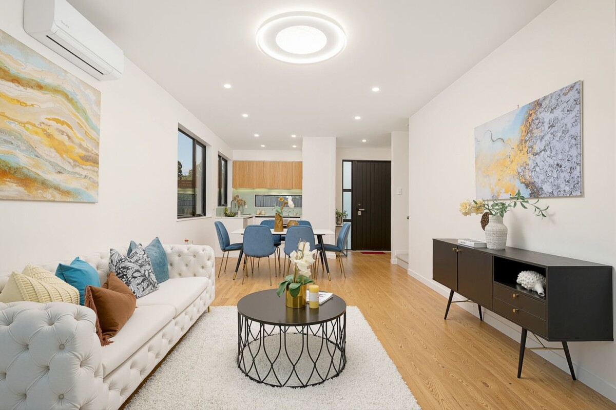 Brandnew brick 4 beds + study space 3.5 baths home with garage, 2 ensuites, 1 ensuite ground floor, asy walking access to local schools, public transport, WestCity Mall, The Boundary, West Wave Pool and Leisure Centre, and a range of shops, cafes and amenities, 28C Kereru Street, Henderson, Auckland