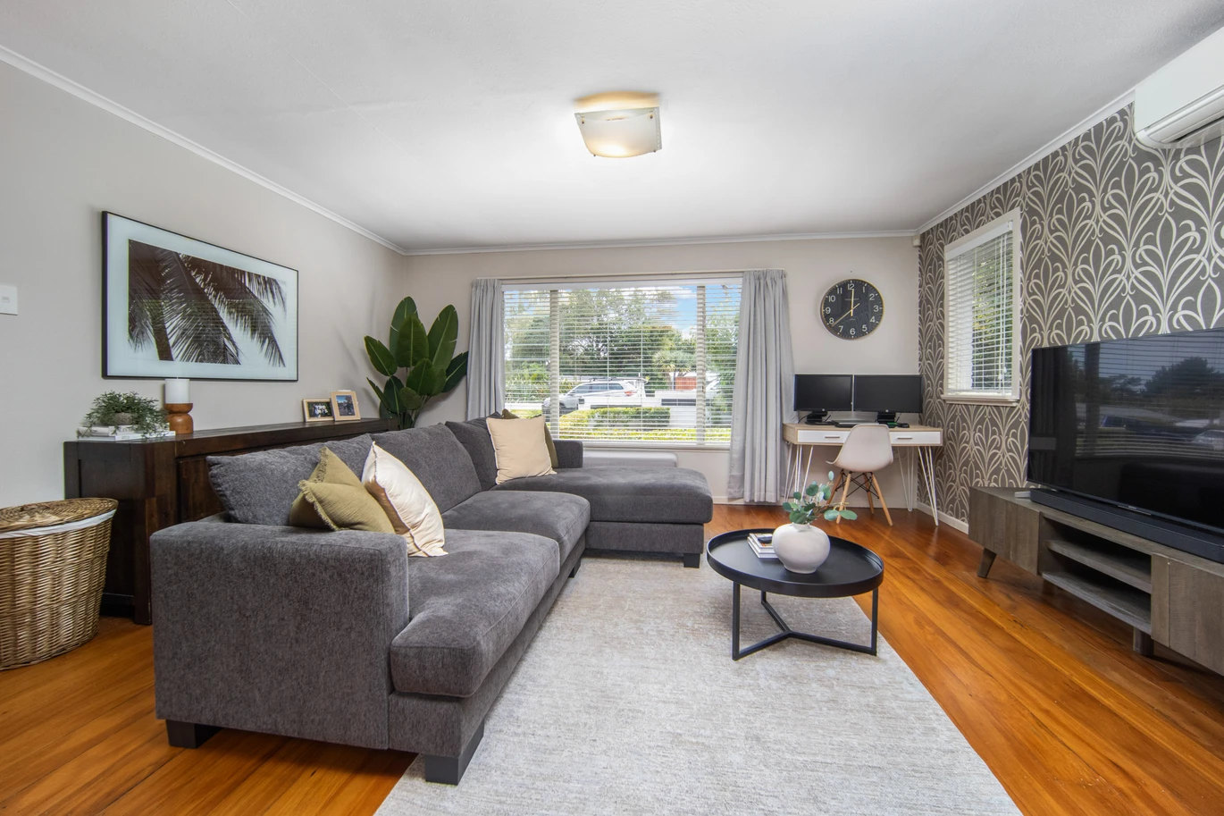 2 bed 1 bath house with garage on 809m2 section, The generous backyard provides plenty of room for kids to play, gardeners to potter, or future plans to unfold, 28 Norman Road, Titirangi, Auckland