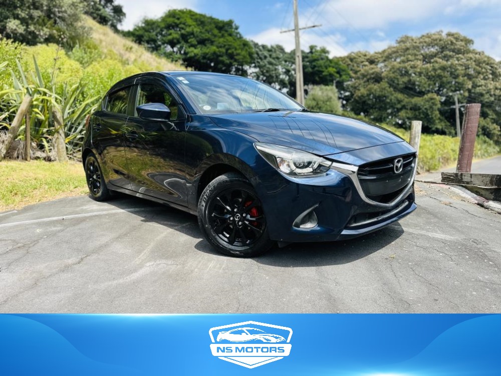 2016 Mazda Demio 13S SPORTS !! FREE TANK OF GAS !! HIGH SPEC !! Hatchback Tiptronic, Petrol, 5 seats, Blue, New Import, 1,300 cc, 41,087 km