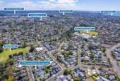 Double Westlake school zone, 147m2 Standalone Brandnew 4 beds 2.5 baths home with garage, enhanced by 2.7m high ceilings, Lot 1/17 Trinidad Road, Sunnynook, Auckland