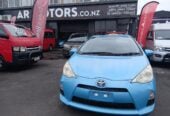 2012 Toyota Aqua Hatchback Automatic, 5 seats, Blue, Petrol, 1,496 cc, 100,334 km